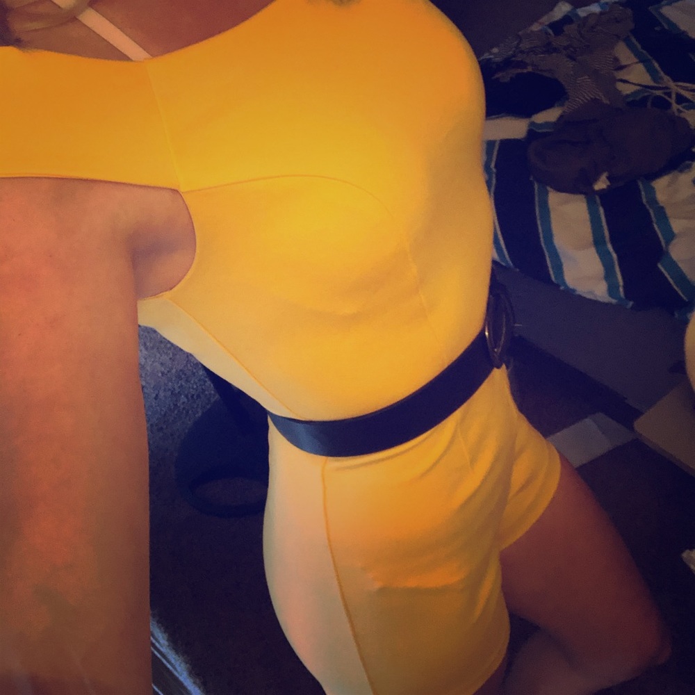 Romeo&juliet Yellow romper